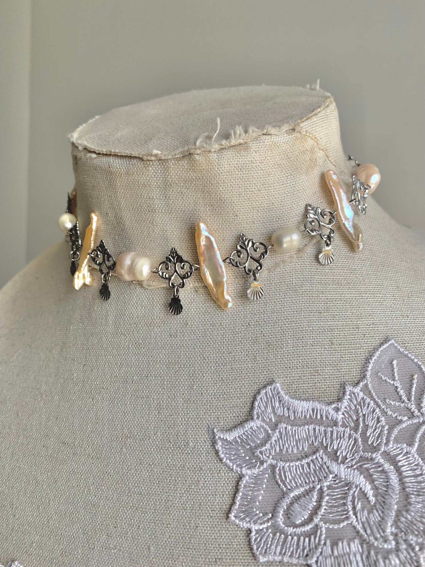 Amphitrite Pearl Necklace