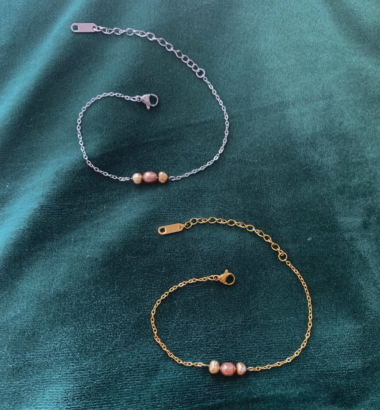Pearl Trinity Bracelet