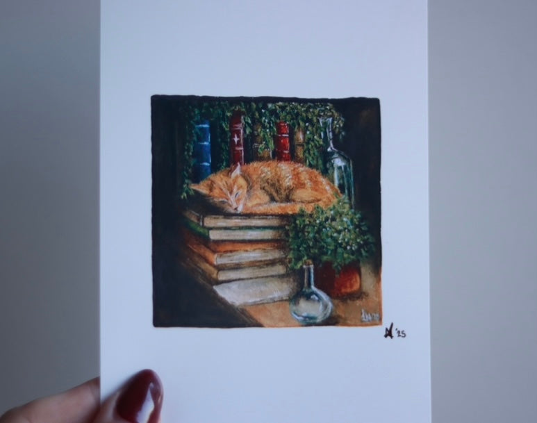 ‘Librarian’ Art Print