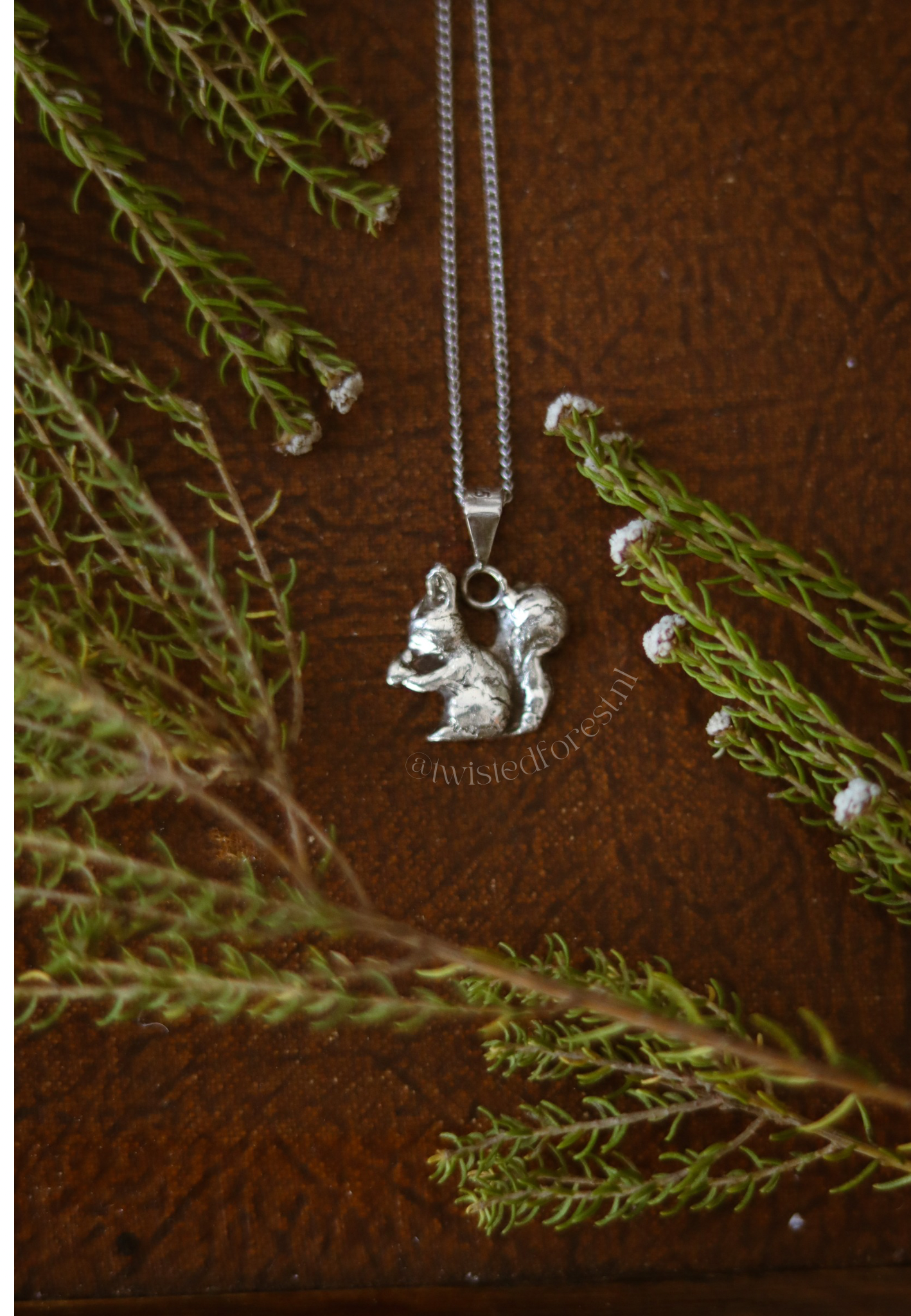 Squirrel Necklace