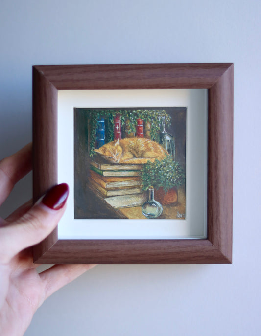 ‘Librarian’ Original Watercolour Painting