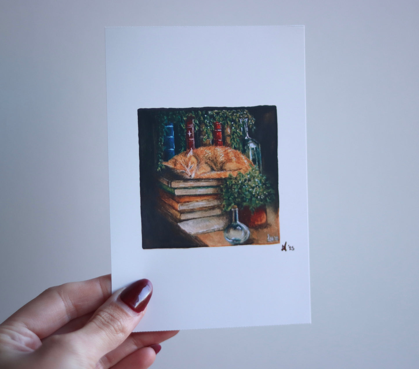 ‘Librarian’ Art Print