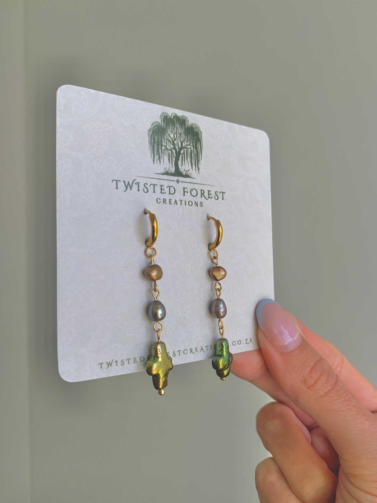 Cattedrale Pearl Drop Earrings