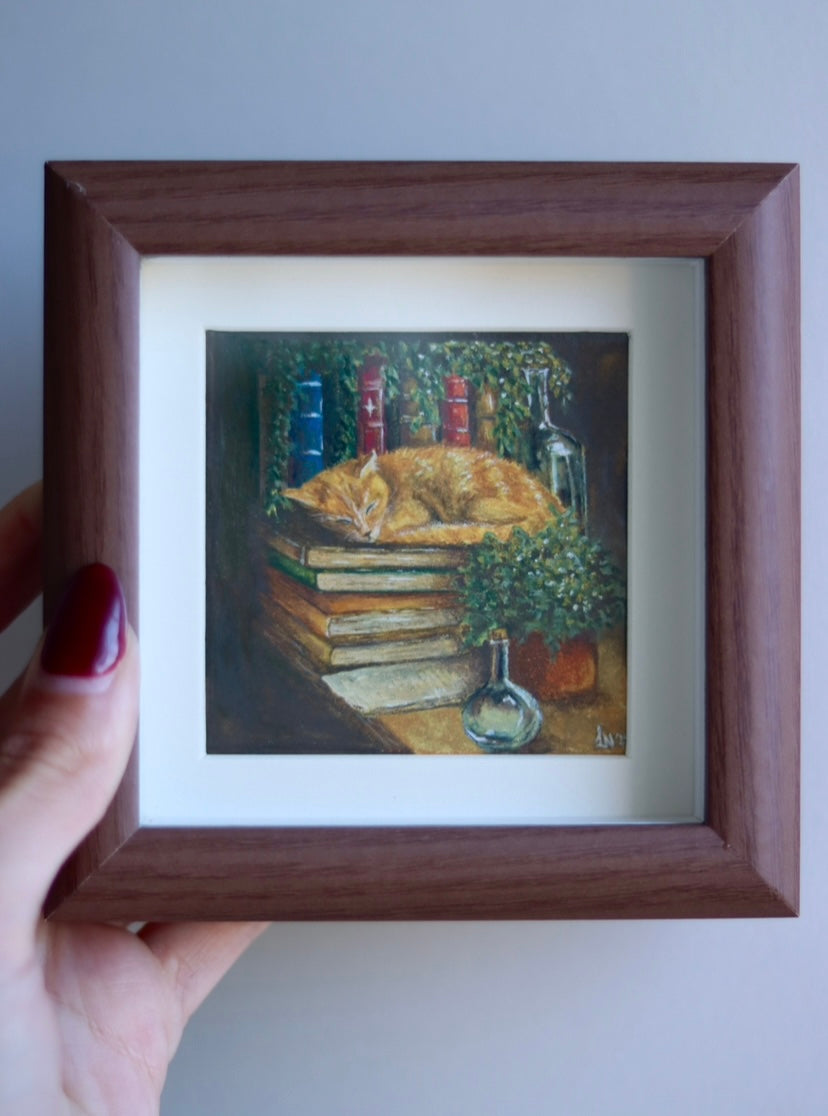 ‘Librarian’ Original Watercolour Painting