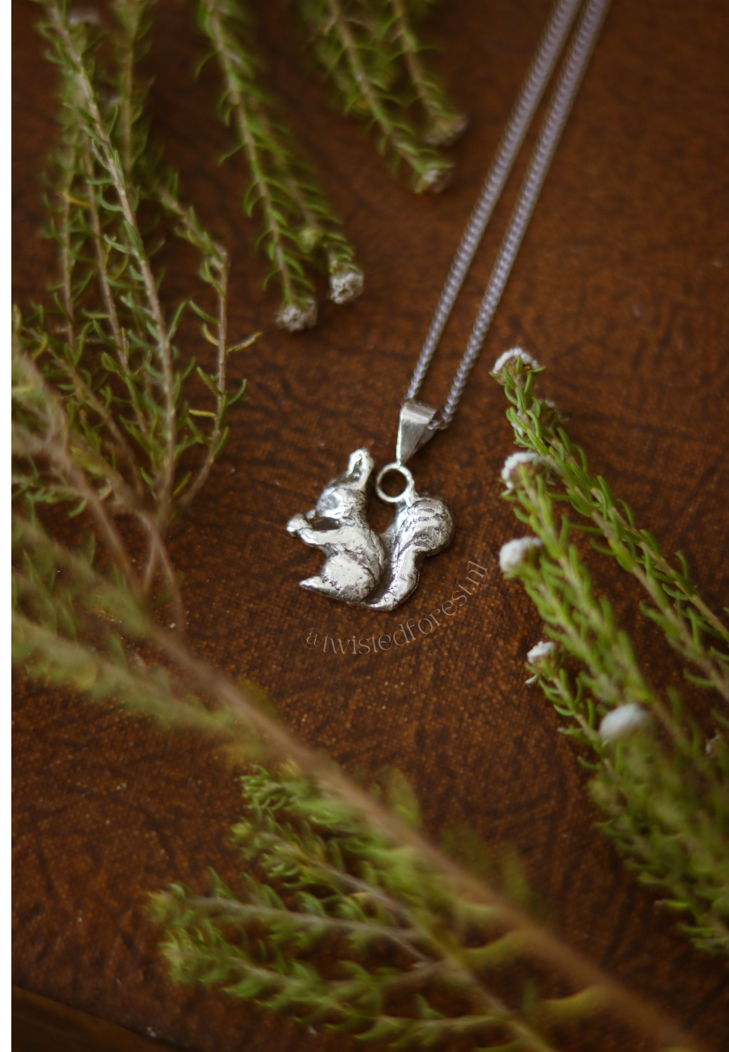Squirrel Necklace