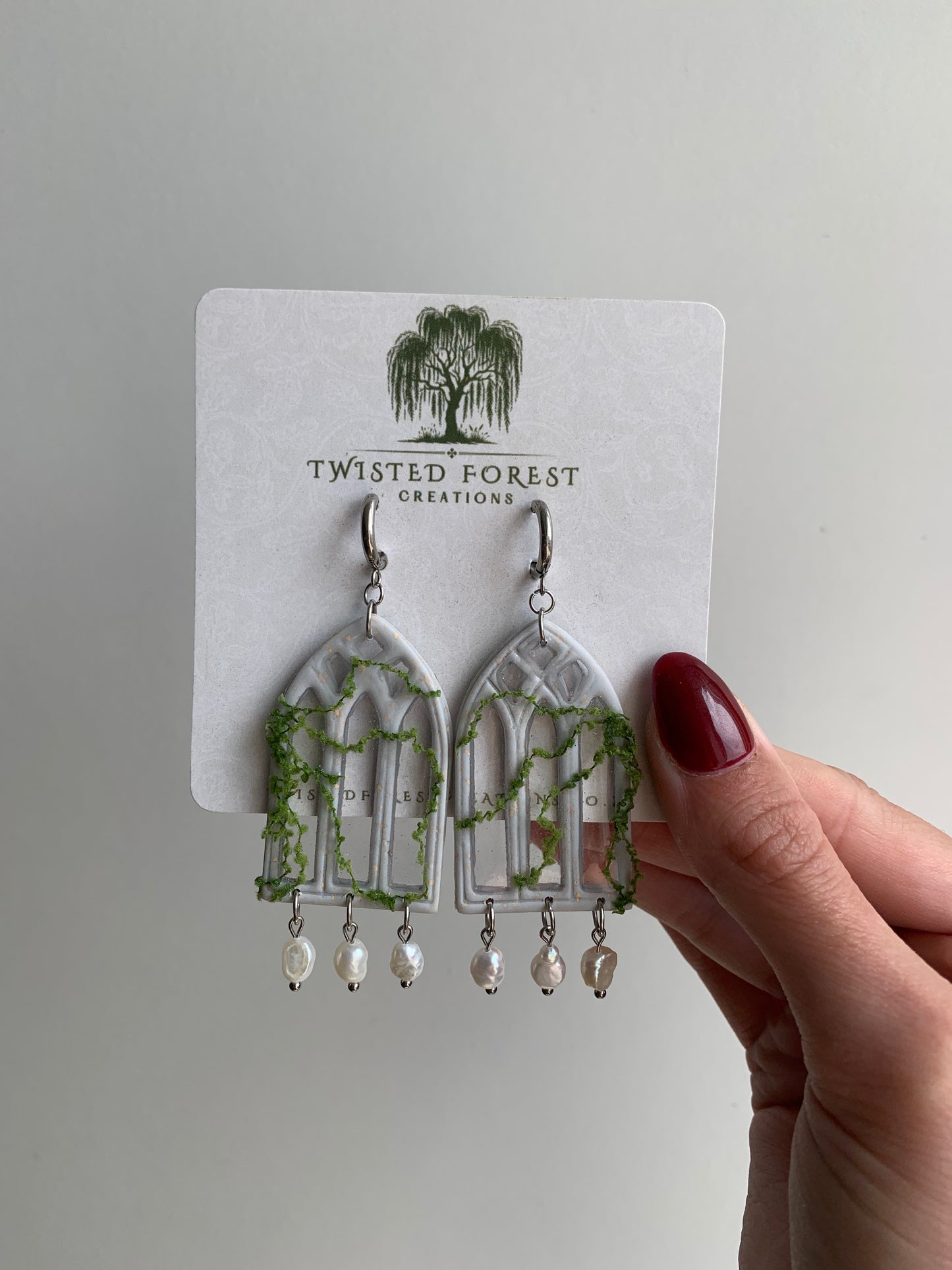Cathedral Window Earrings
