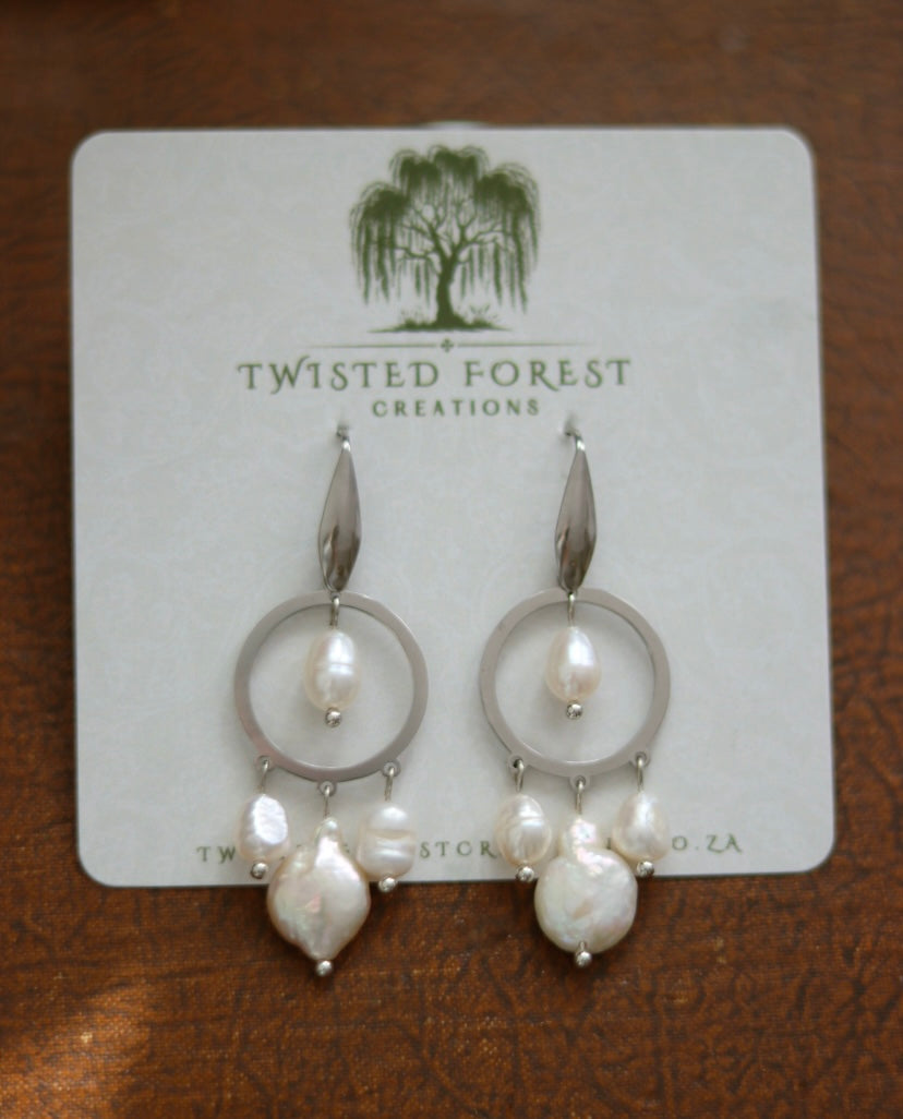 ‘Deborah’ Freshwater Pearl Earrings