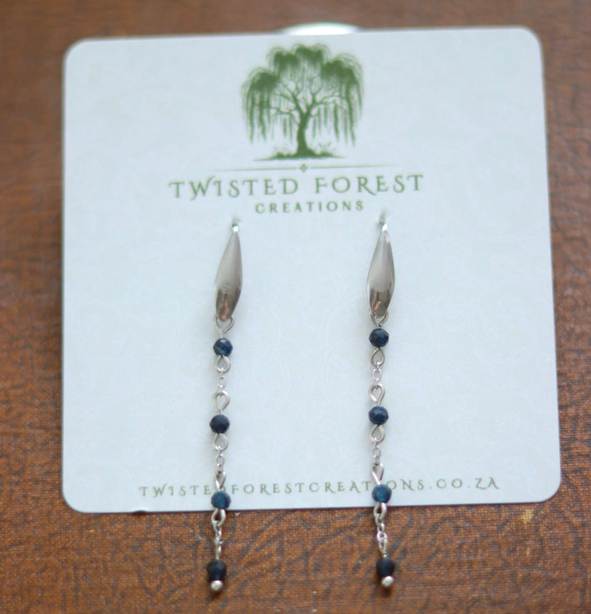 ‘Roscelin’ Sapphire Gemstone Earrings