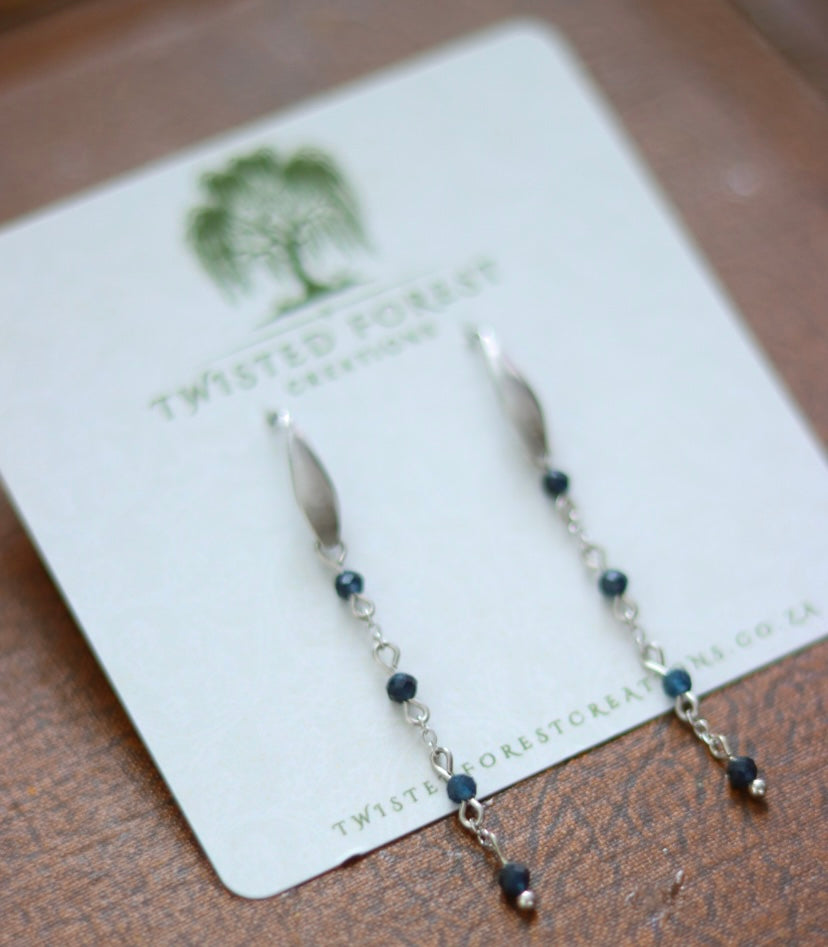 ‘Roscelin’ Sapphire Gemstone Earrings